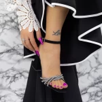 Sandalen mit dicken Absätzen 2le7 schwarz | Mei