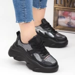 Sportschuhe auf der 193 schwarzen Plattform Mei