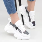 Sportschuhe auf der 193 weißen Plattform Mei