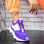 Frauen Sportschuhe AD-8-54 Lila | Seniorah