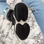 Sportschuhe auf der Plattform M0161-B-1 Black | Seniorah