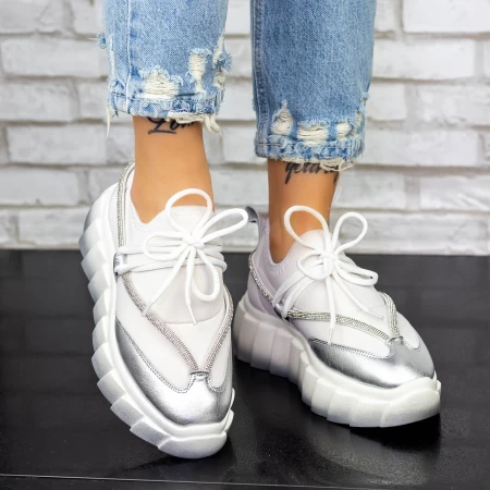 Frauen Sportschuhe P-20-51 Weiß | Seniorah