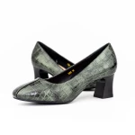 Dicke Schuhe 7395 Grün | Gebildet