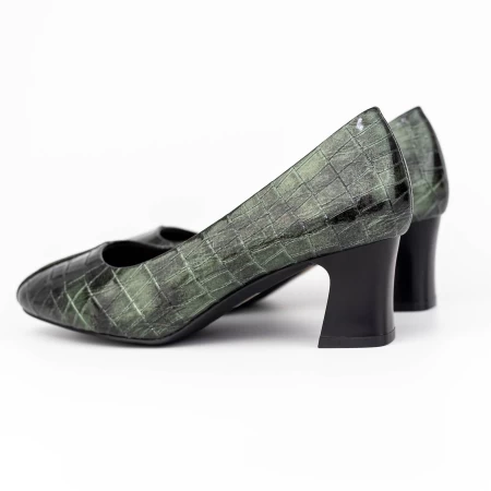 Dicke Schuhe 7395 Grün | Gebildet