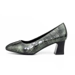 Dicke Schuhe 7395 Grün | Gebildet