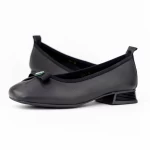 Ballerinas 6203-3 Schwarz Gebildet