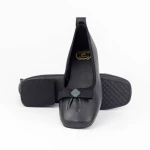 Ballerinas 6203-3 Schwarz Gebildet