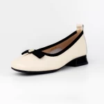Ballerinas 6203-3 Creme Gebildet