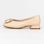 Ballerinas 1595-1 Pfirsich | Gebildet