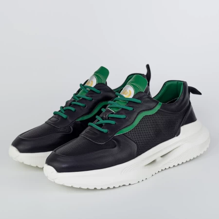 Herren Sportschuhe 27-1 Schwarz Franco Gerardo
