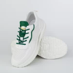 Herren Sportschuhe 27-1 Weiß und Grün Franco Gerardo