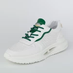 Herren Sportschuhe 27-1 Weiß und Grün Franco Gerardo