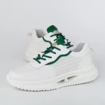 Herren Sportschuhe 27-1 Weiß und Grün Franco Gerardo