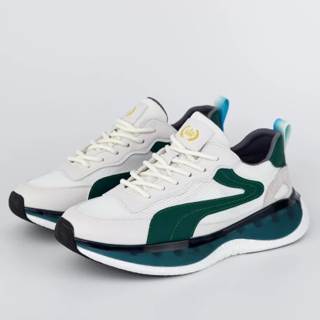 Herren Sportschuhe 22123-37 Grün Franco Gerardo