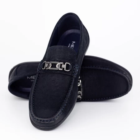Herrenschuhe jeden Tag W8061 Blau Mels