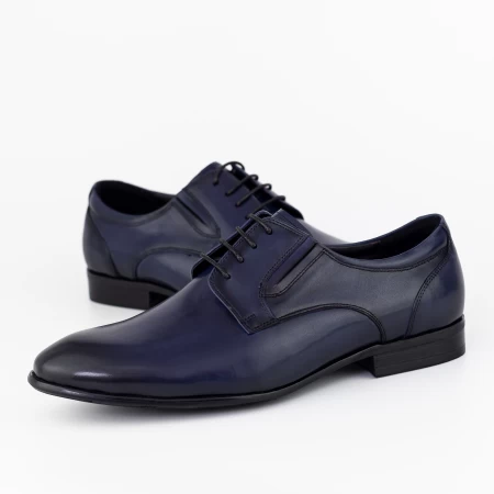 Herrenschuhe 003-035A Blau Eldemas