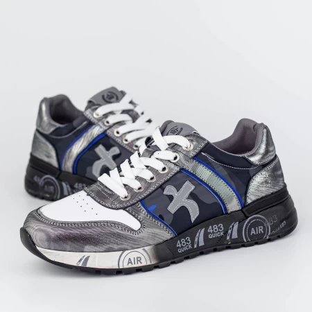Herren Sportschuhe 9010 Grau Franco Gerardo