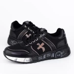 Herren Sportschuhe 9010 Schwarz Franco Gerardo