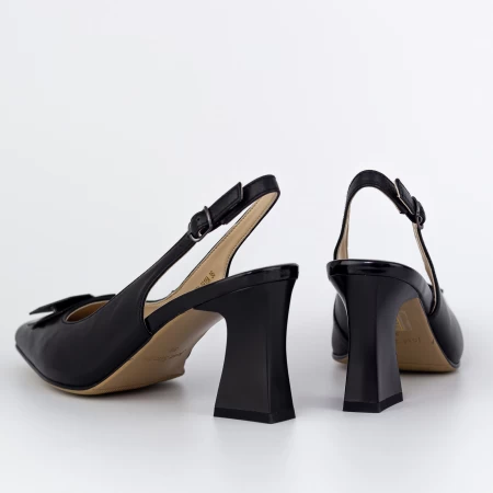 Schwarze Absatzschuhe K4220-3918a Schwarz | Jose Simon