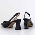 Schwarze Absatzschuhe K4220-3918a Schwarz | Jose Simon