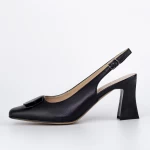 Schwarze Absatzschuhe K4220-3918a Schwarz | Jose Simon