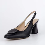Schwarze Absatzschuhe K4220-3918a Schwarz | Jose Simon