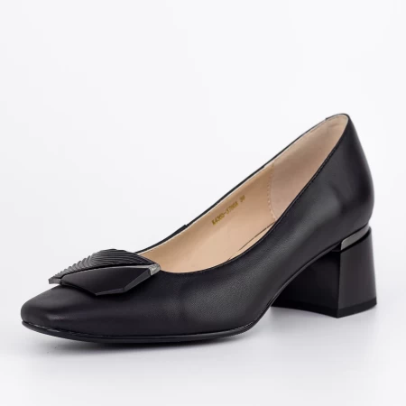 Schwarze Fersenschuhe K4365-3786a Schwarz | Jose Simon