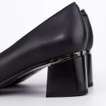 Schwarze Fersenschuhe K4365-3786a Schwarz | Jose Simon