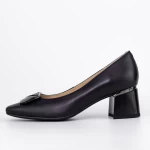 Schwarze Fersenschuhe K4365-3786a Schwarz | Jose Simon