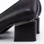 Schwarze Fersenschuhe K4337-3696a Schwarz | Jose Simon