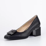 Schwarze Fersenschuhe K4337-3696a Schwarz | Jose Simon