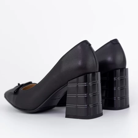 Schwarze Fersenschuhe K4321-3667a Schwarz | Jose Simon