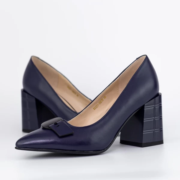 Fette Absätze K4321-3667B Blau Jose Simon