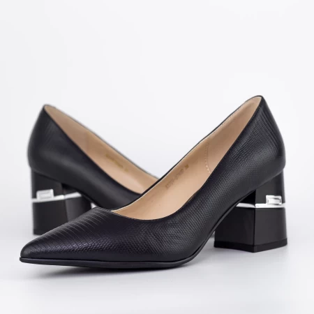 Schlachthöhe Absatzschuhe K5720-3748d Black | Jose Simon