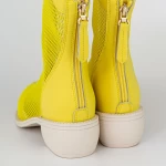 Sommerstiefel für Frauen 630037 Gelb Gebildet