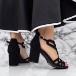 Sandalen mit dicken Absätzen 2xkk95 schwarz | Mei