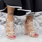 Sandalen mit dicken Absätzen 2xkk92 Beige | Mei