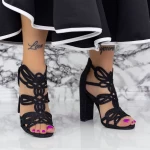 Sandalen mit dicken Absätzen 2xkk92 schwarz | Mei
