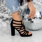Sandalen mit dicken Absätzen 2xkk97 Black | Mei