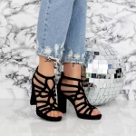 Sandalen mit dicken Absätzen 2xkk97 Black | Mei