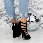 Sandalen mit dicken Absätzen 2xkk97 Black | Mei