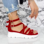 Frauen HXS28 SANDALS rot | Mei