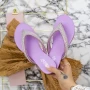 Frauen 2Q1 Flip -Flops lila lila Mei