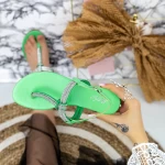 Frauen 2Q2 Sandalen grün Mei