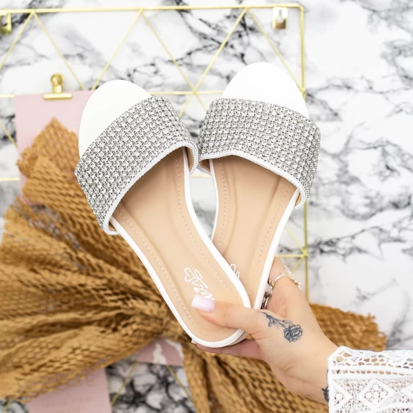 Frauen 2Q5 Flip -flops weiß | Mei