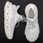 Herren Sportschuhe 0528 Weißgrau Mei