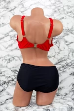 Frauenbadeanzug, 2 Stücke M091-1 Rot Meina