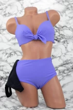 Frauenbadeanzug, 3 Teile F52 Lila Meina