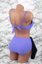 Frauenbadeanzug, 3 Teile F52 Lila Meina
