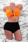 Badeanzug der Frauen, 3 Teile F52 Orange Meina